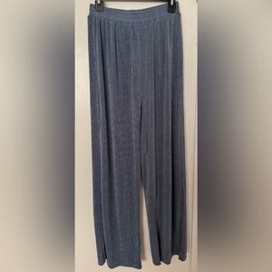 12th Tribe Blue Wide Leg Pants